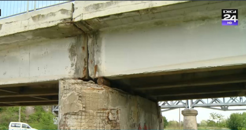 ATENȚIE! Se închide circulația pe podul peste râul Teleajen, la Blejoi